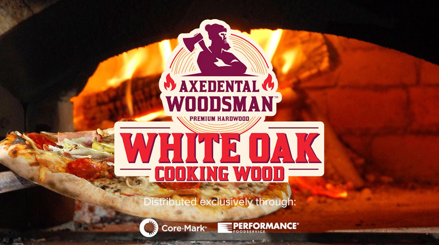 Axedental Woodsman™ White Oak Cooking Wood