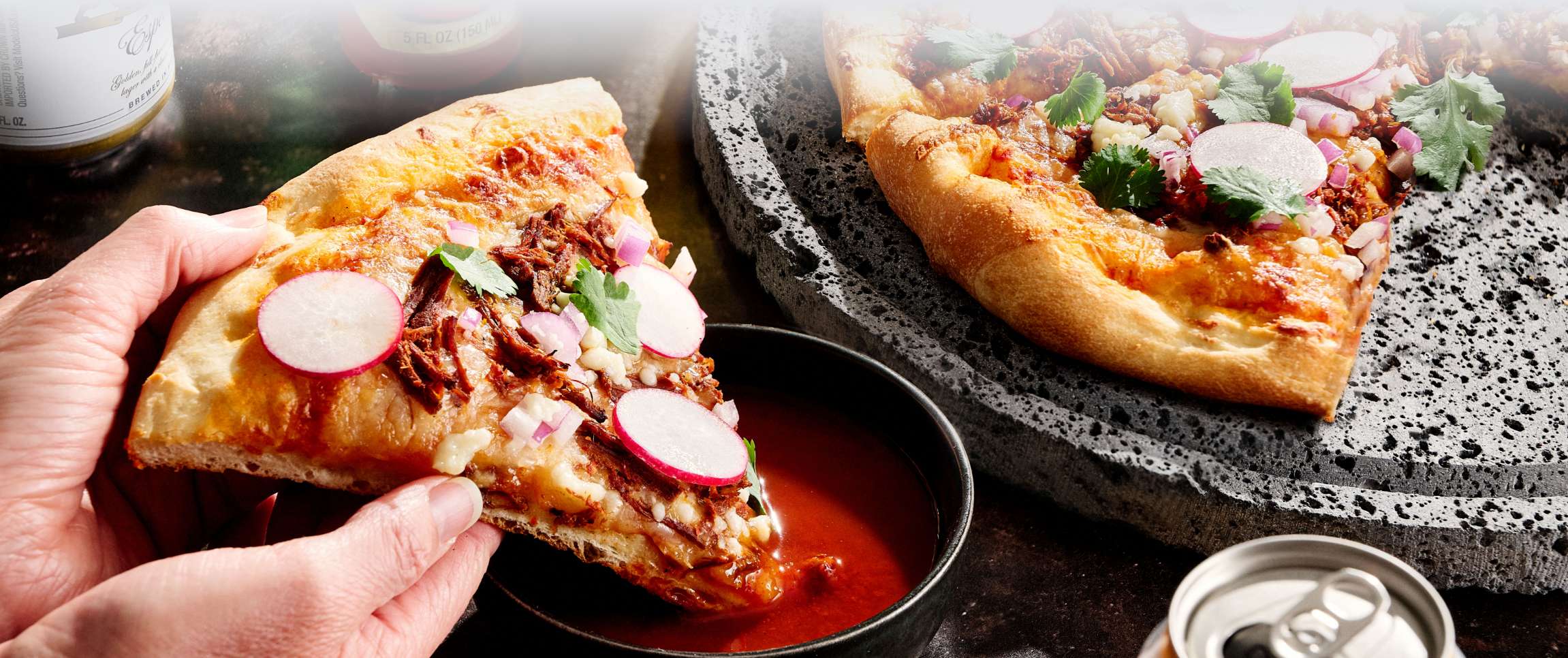 Contigo® Birria Barbacoa Pizza