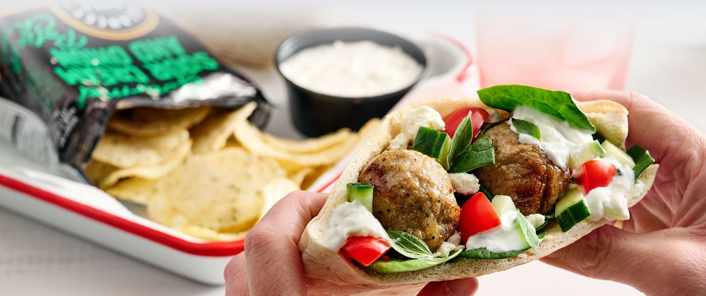 Mediterranean Meatball “Sub” 