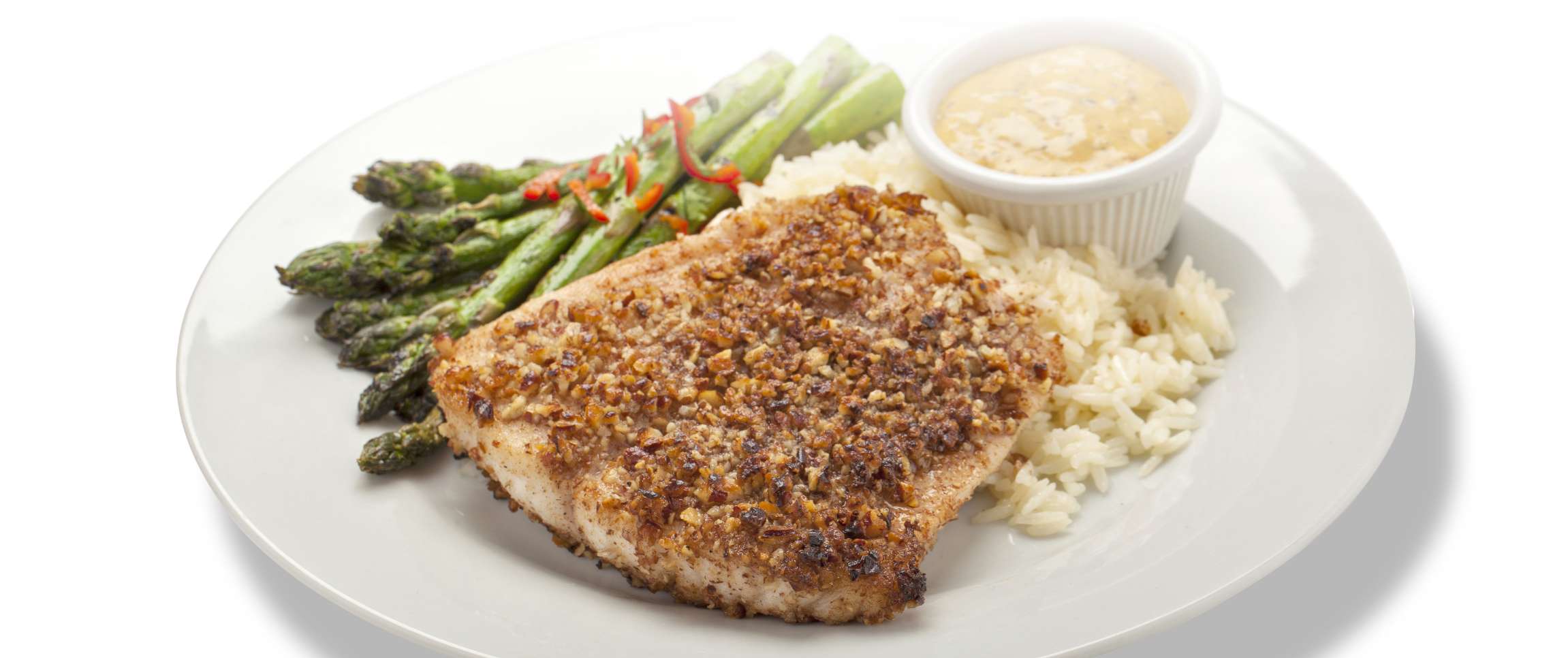 Pecan-Crusted Grouper Fillet