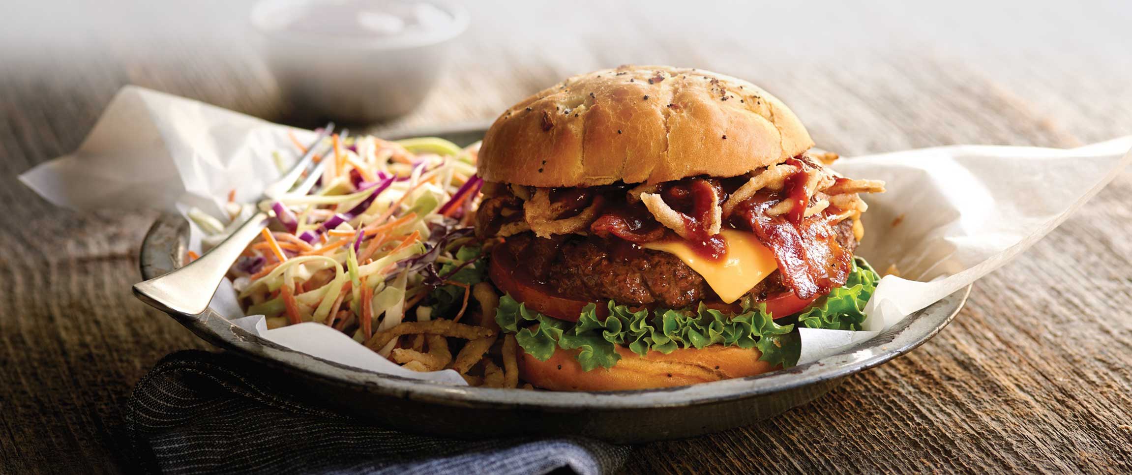 BBQ Bacon Cheddar Burger 