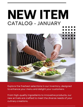 New Item Catalog  