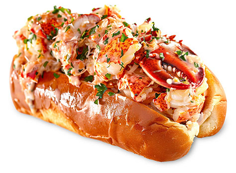 lobster roll sandwich