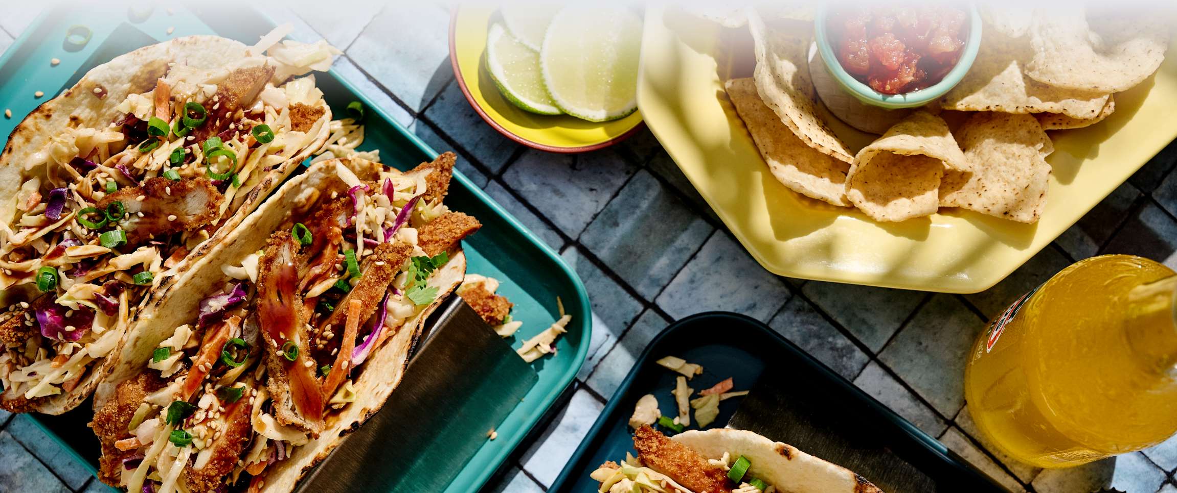 Chicken Katsu Tacos
