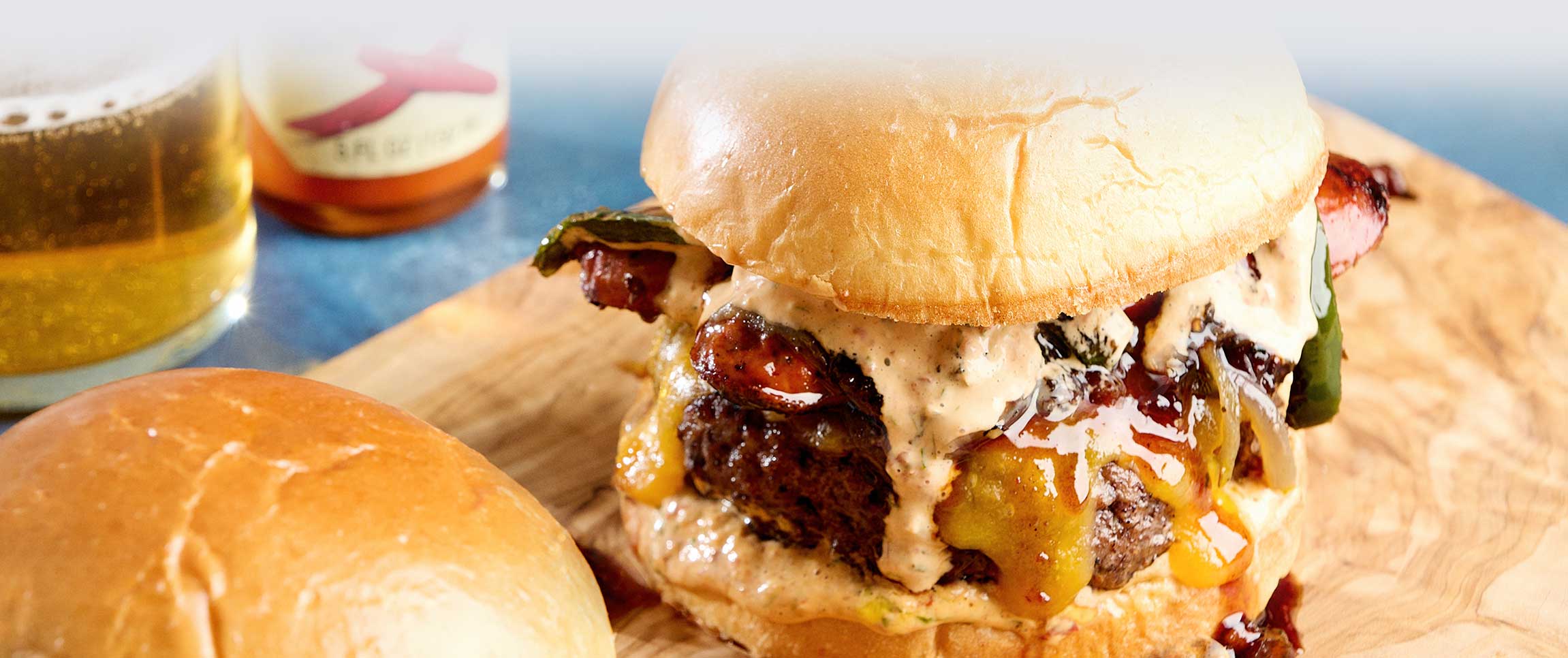 Chorizo Fire Burger
