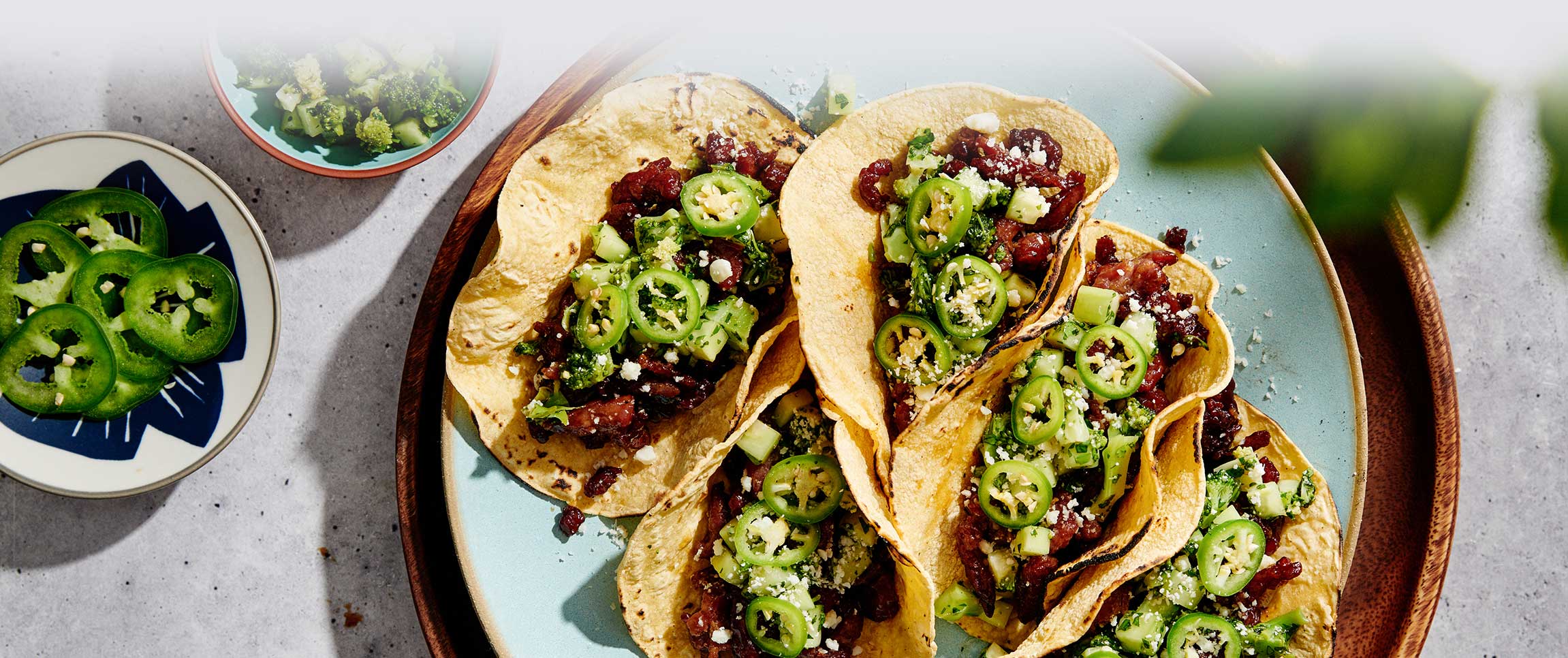 Orange Beef Tacos