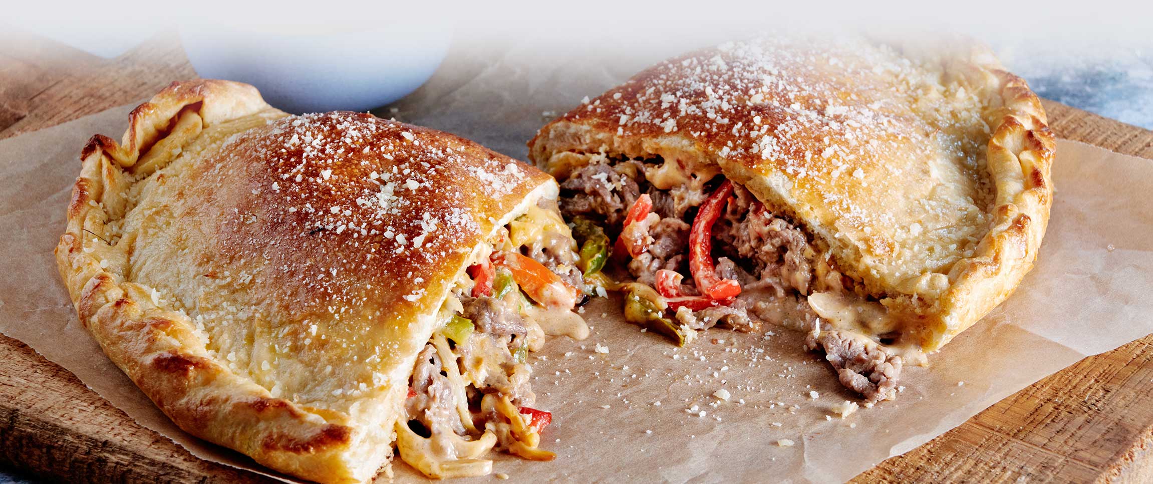 Philly Cheesesteak Calzone