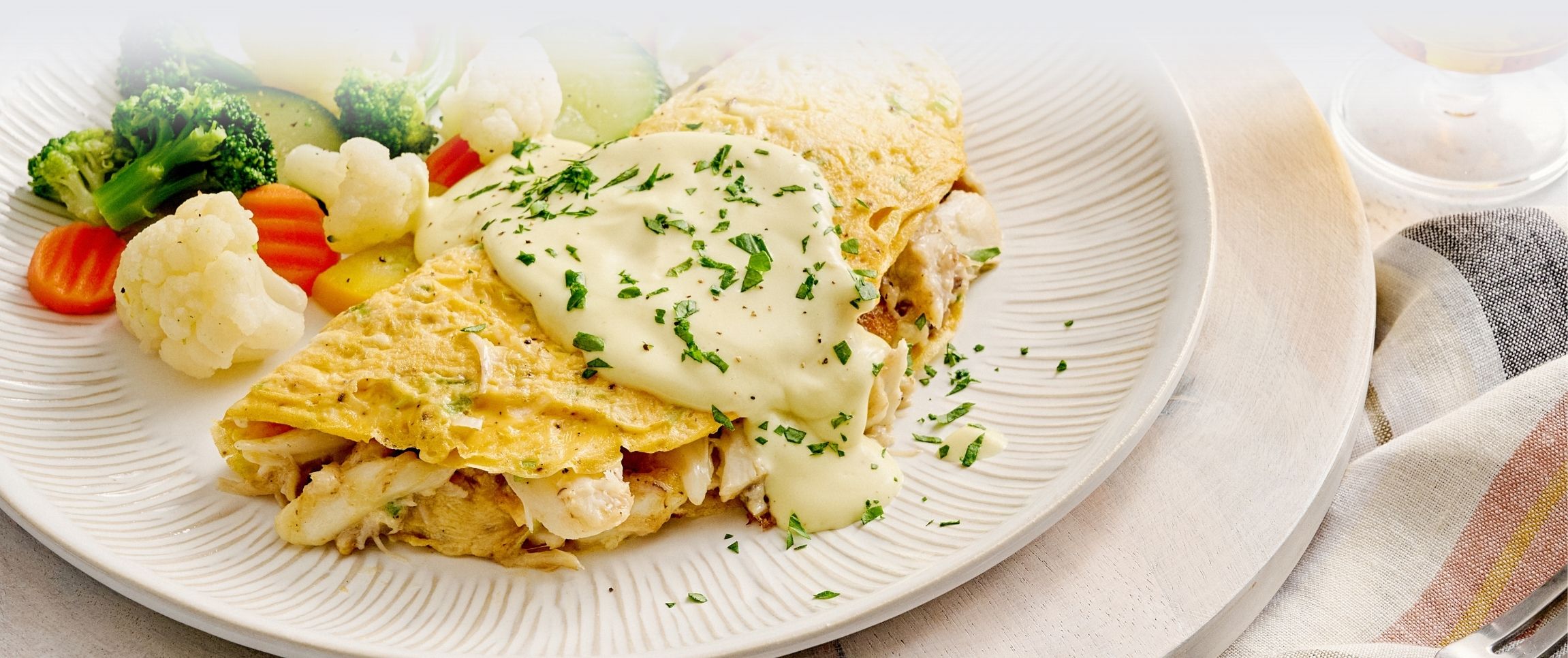 Empire’s Treasure® Crabmeat Mascarpone Omelet 