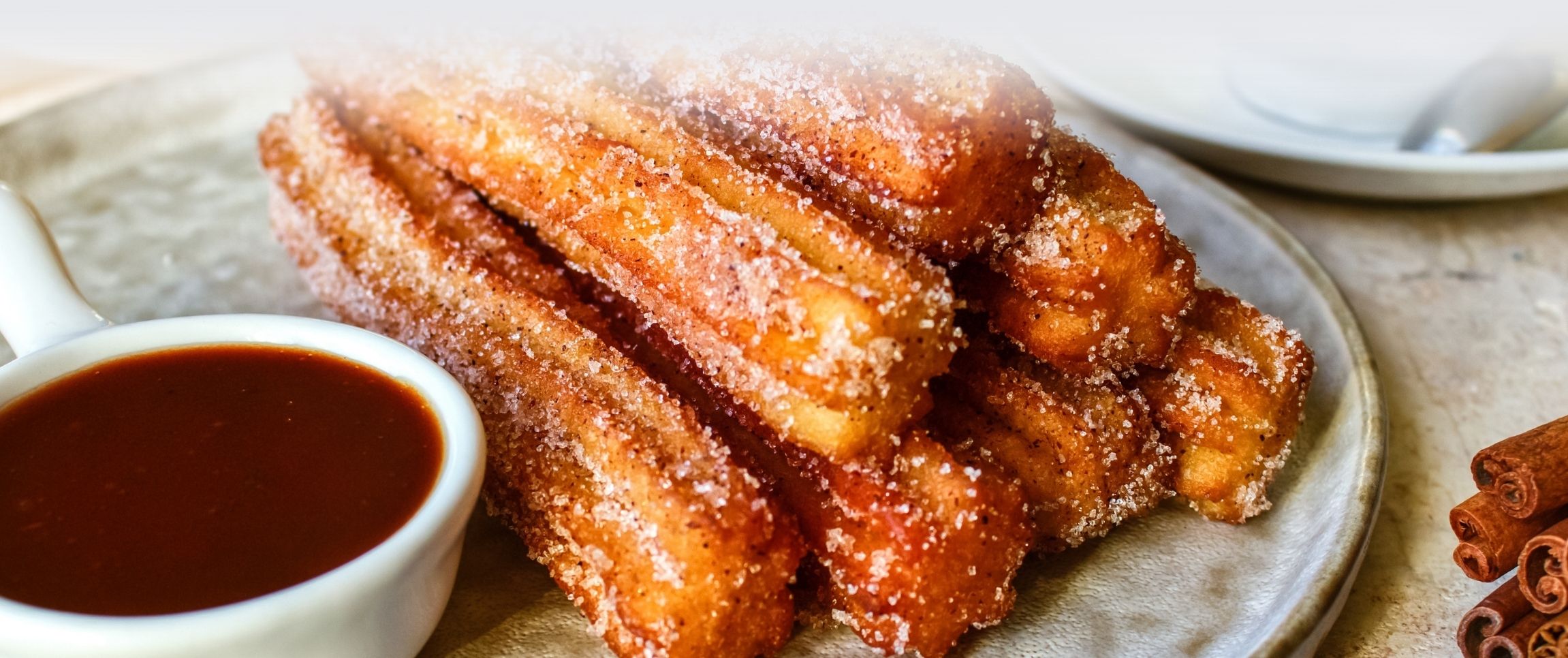 ¡Adelante!™ Plain and Cajeta-filled Churros