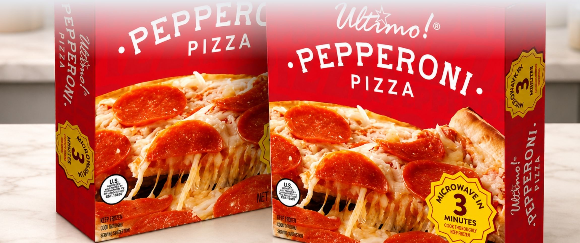Ultimo!® 7” Microwaveable Pizza