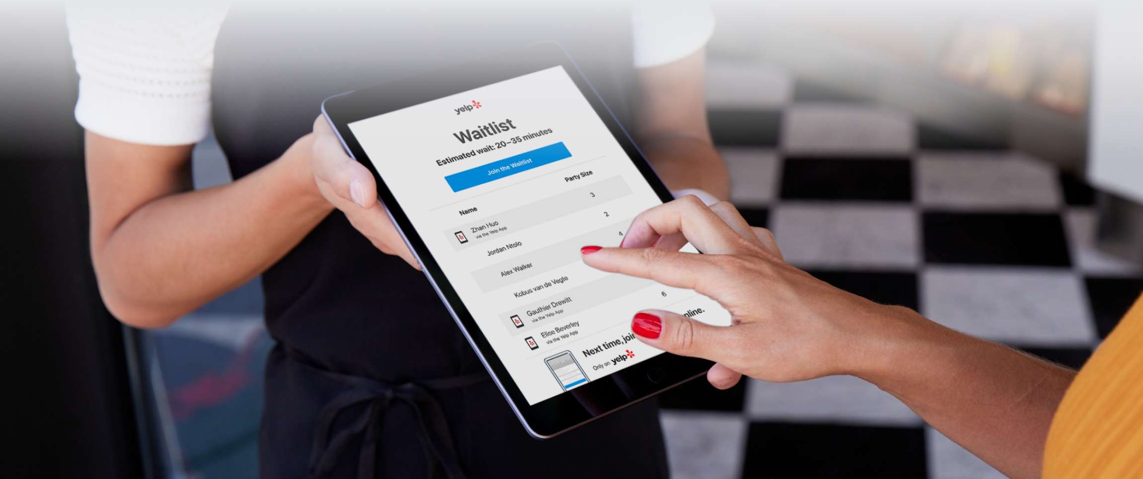 Yelp Waitlist