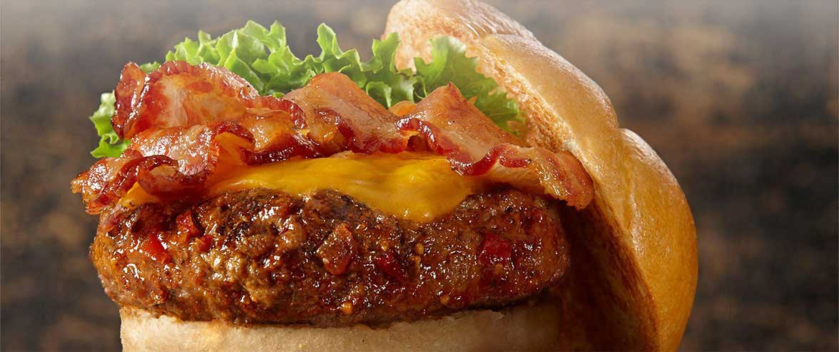 Brown Sugar Burger with Bacon