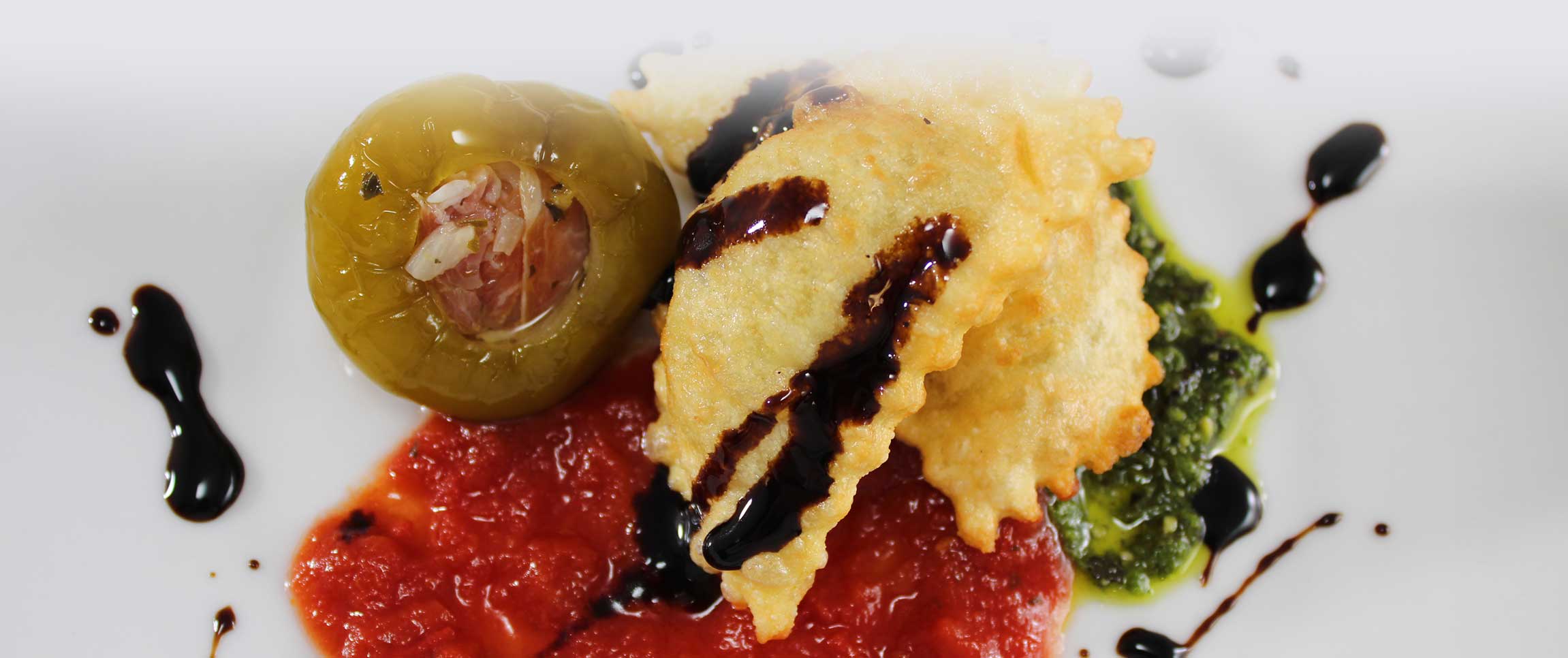 Deep Fried Italian Sausage Ravioli