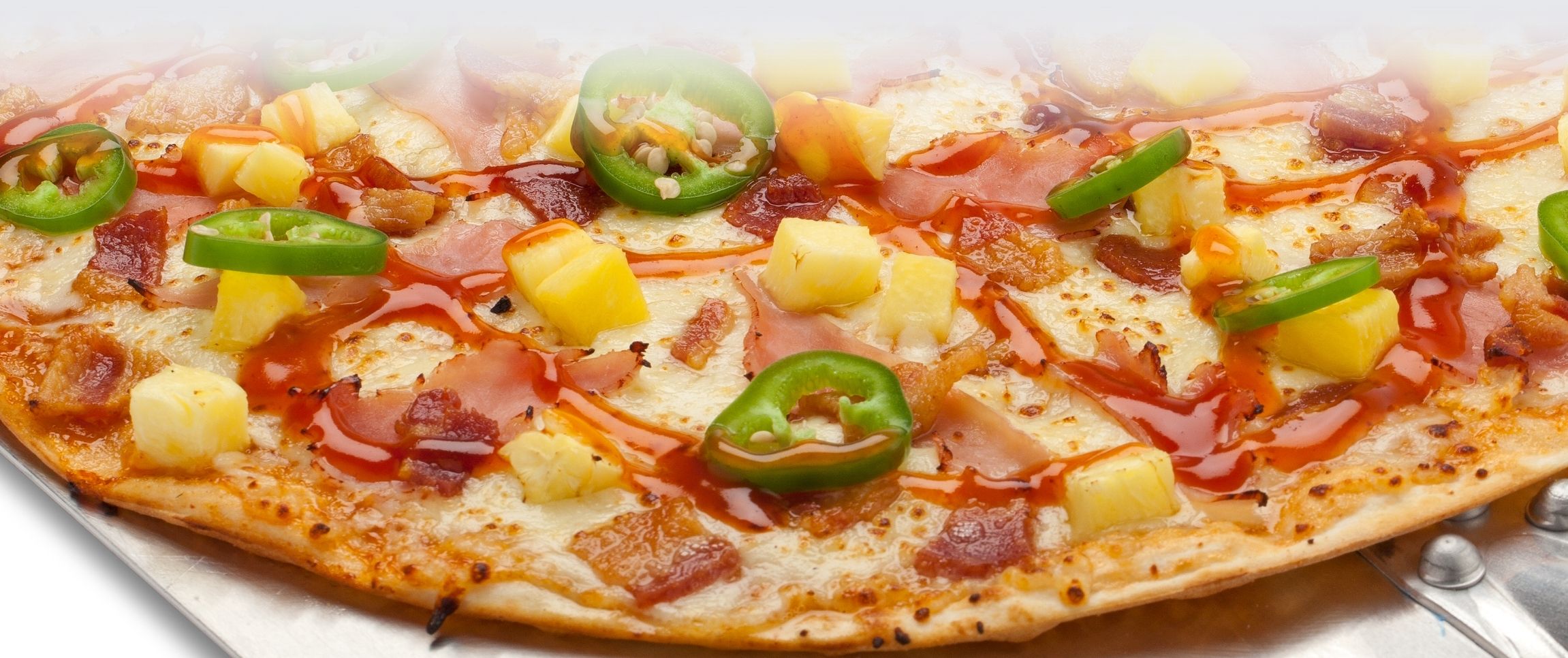 Hot Honey Hawaiian Pizza