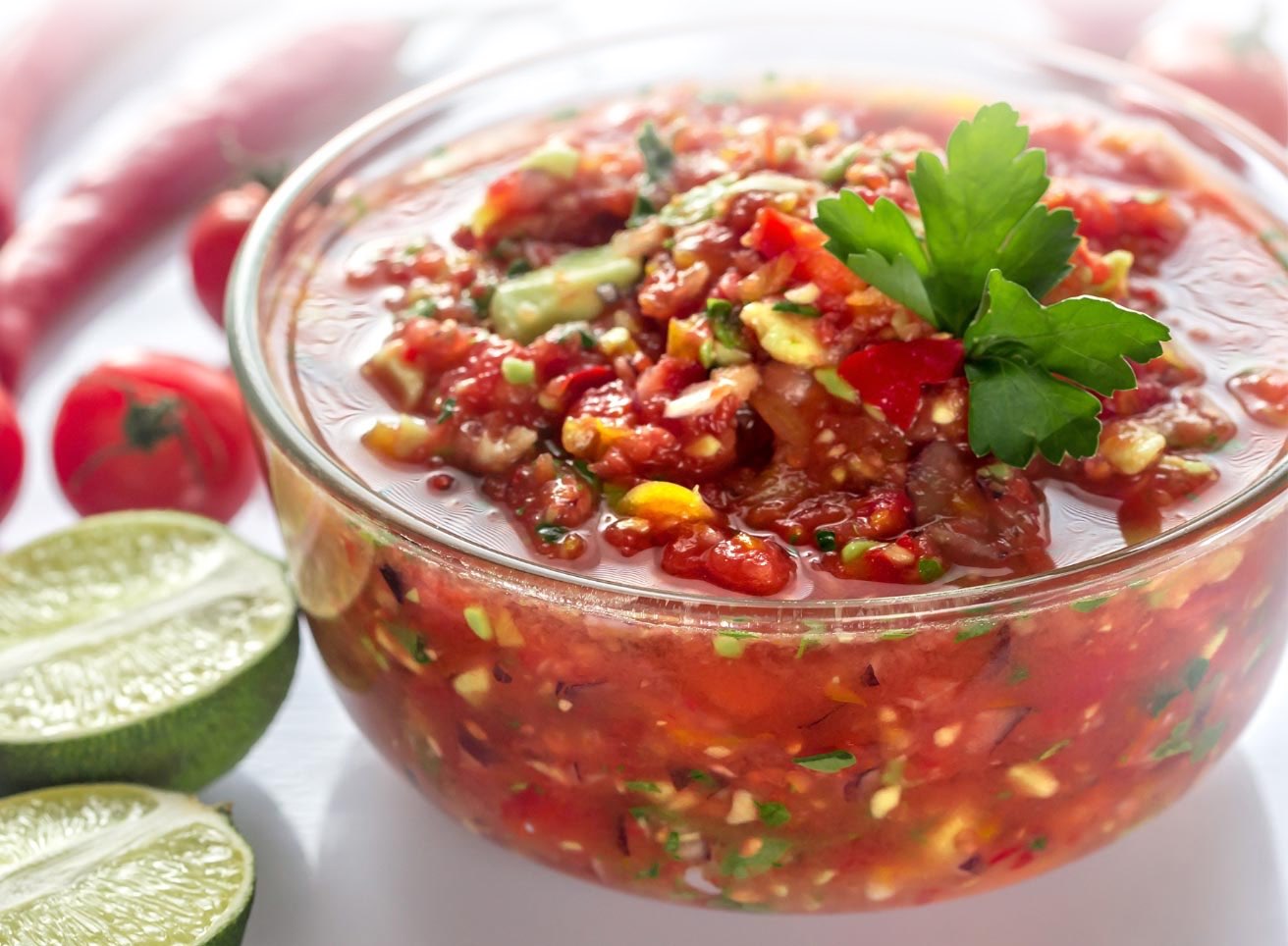 Tomato, Chiles, and Spice Salsa