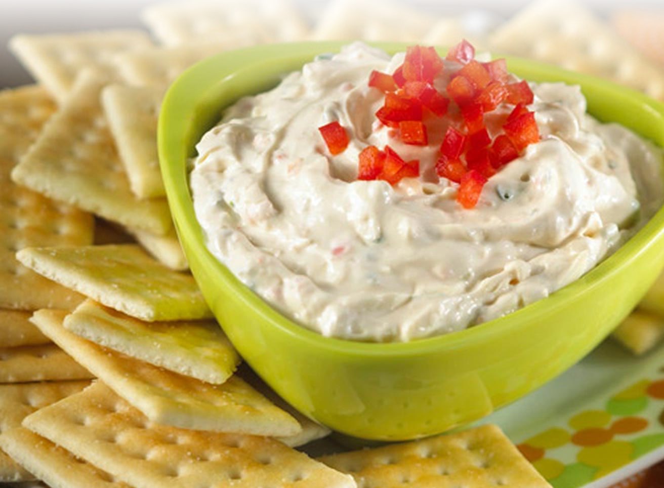 Swiss Vegetable Spread with Salad Wafers