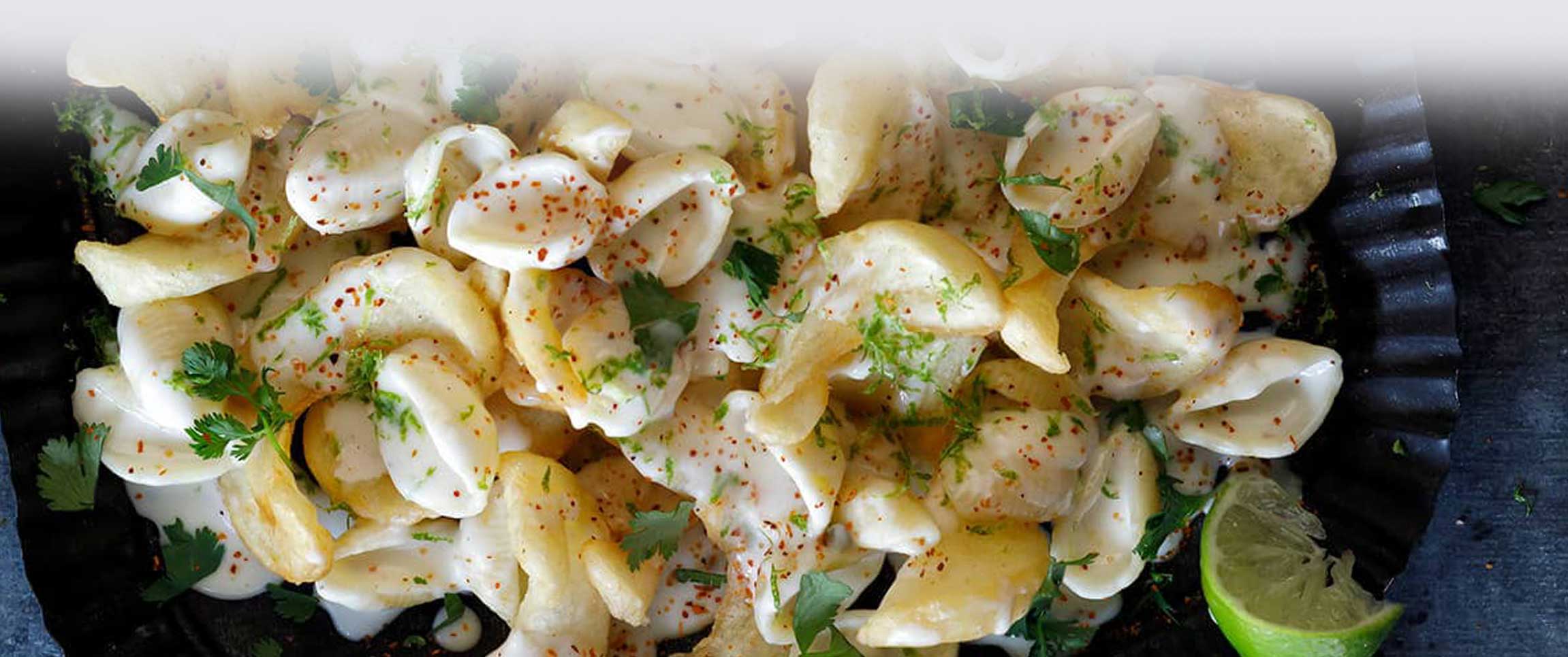 Zest Mac N Cheese Sidewinder Fries