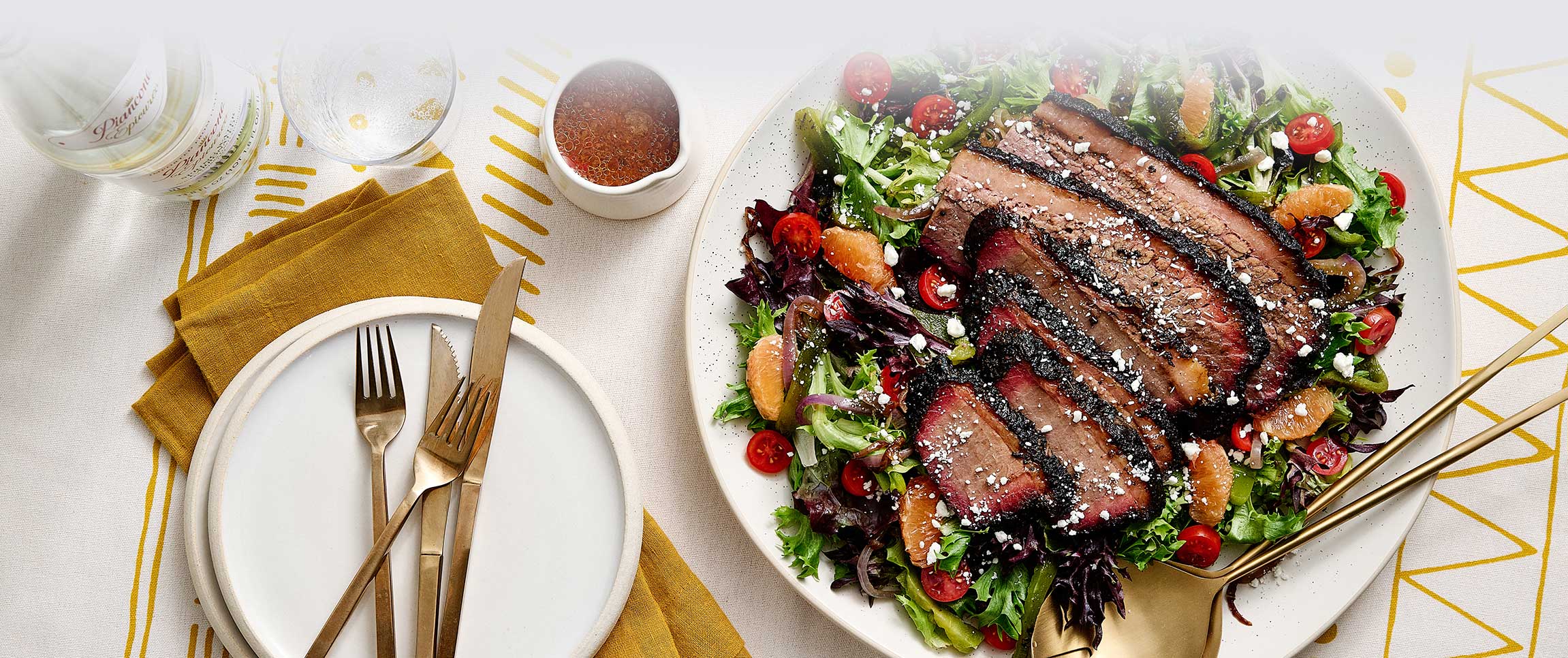 Brisket and Produce Salad