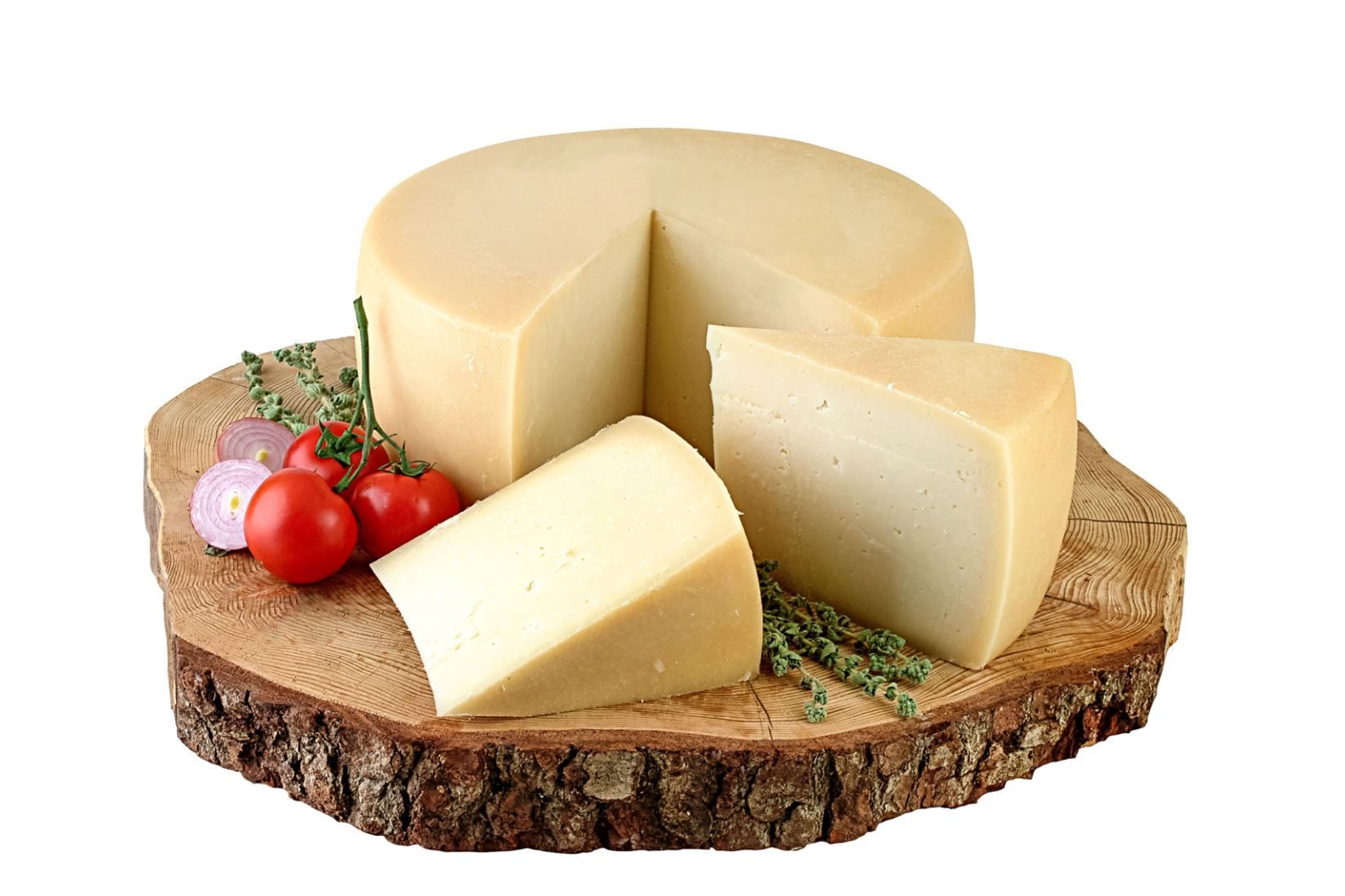Zebec® Mediterranean Kefalograviera Cheese Quarter Wheels