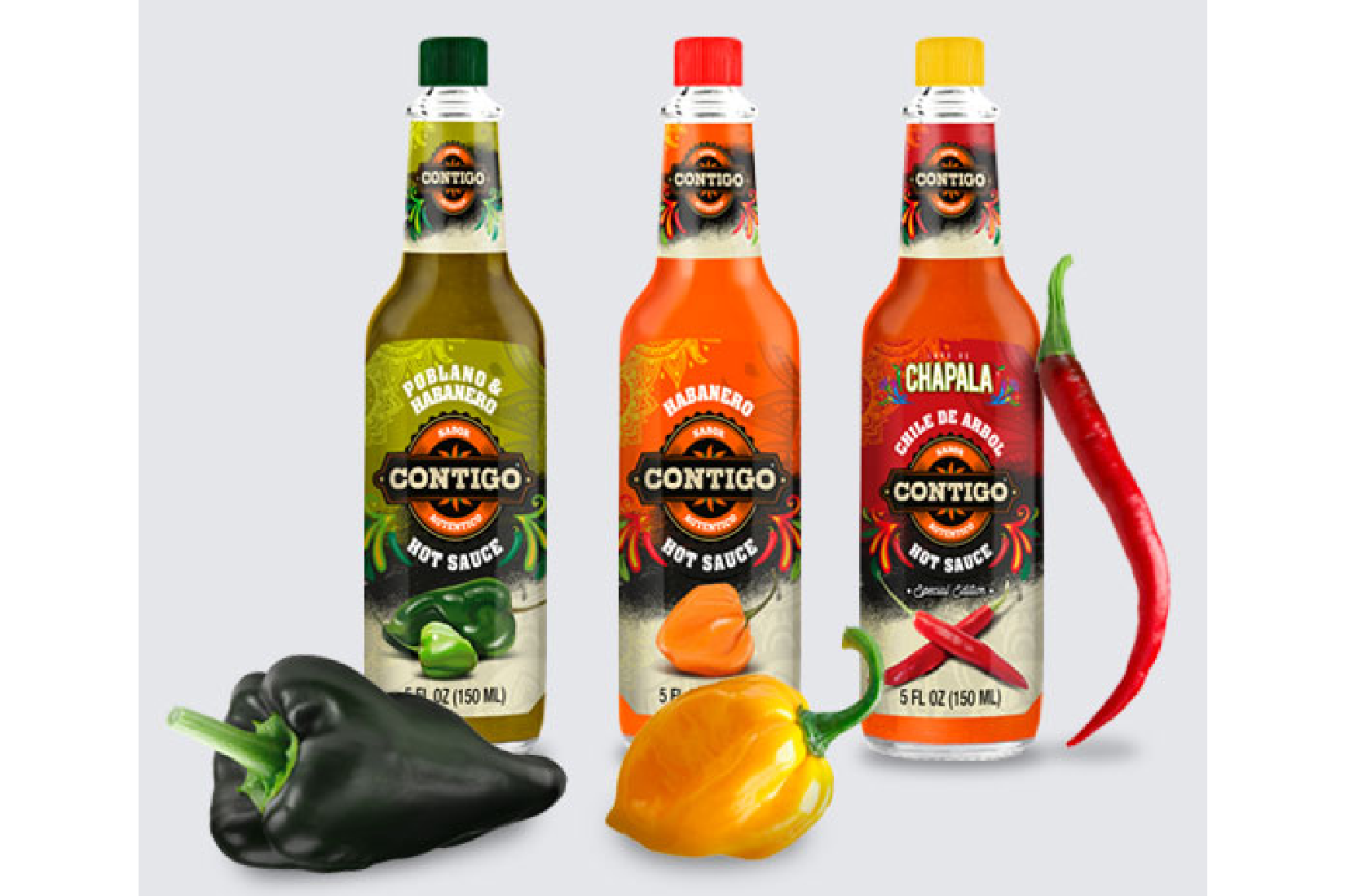Contigo Hot Sauces