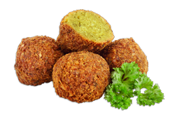 Zebec Mediterranean Café falafel