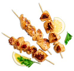 Zebec Mediterranean Café kababs